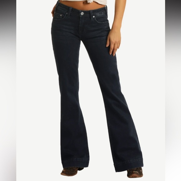 Rock and Roll Denim Trouser Jeans - Picture 10 of 11